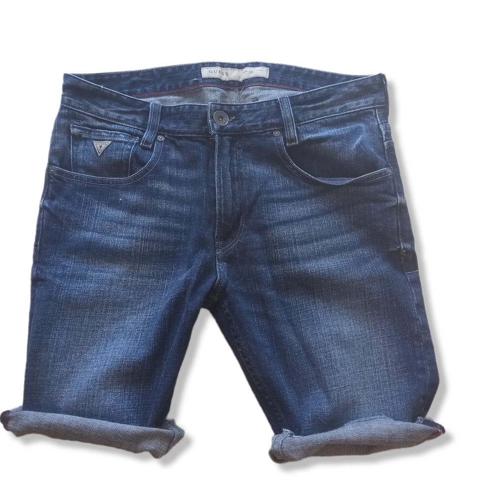 Men's Guess Jean slim fit Shorts premium size 32